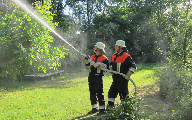 Test der Wasserversorgung